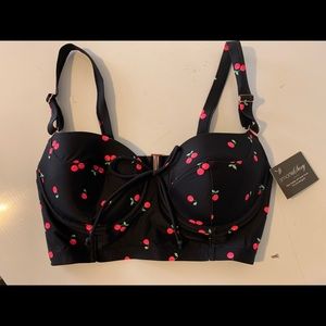 Smart & Sexy Underwire Bikini Top Sweet cherry